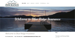 Desktop Screenshot of blueridgeins.net